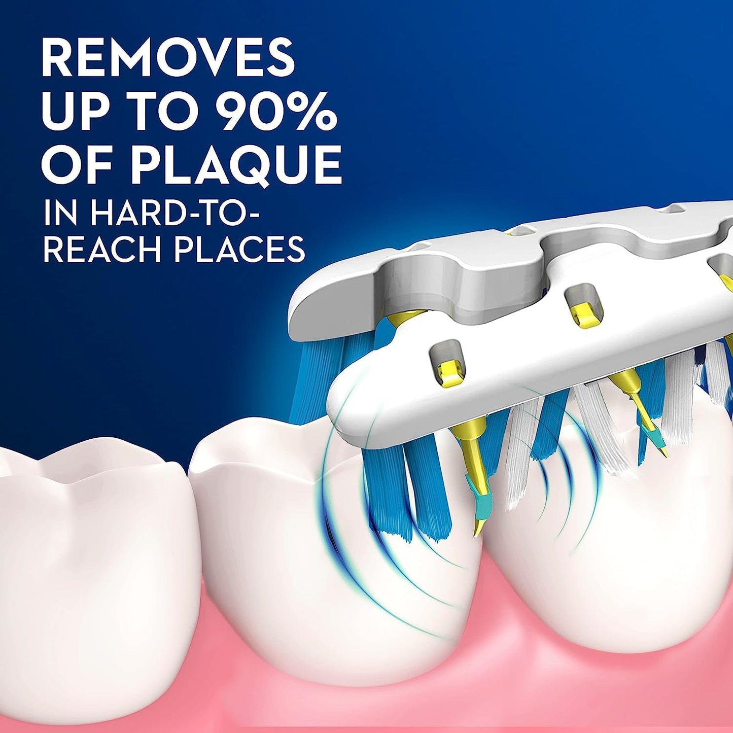 Oral-B Pulsar, Battery Powered 3D White Advanced Vivid Soft Toothbrush Twin Pack, Tooth Brush Pack, Travel Essentials (Colors May Vary)