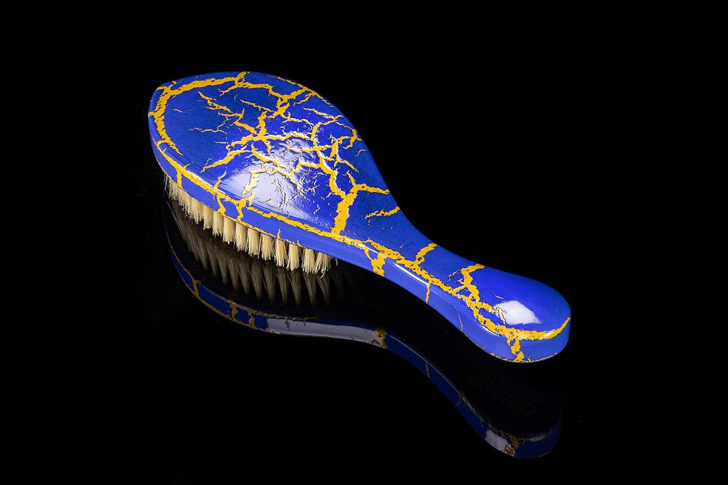 Soft Boar Bristle Curved 360 Wave Brush #131 - Ideal for Laying Down Luxury Waves