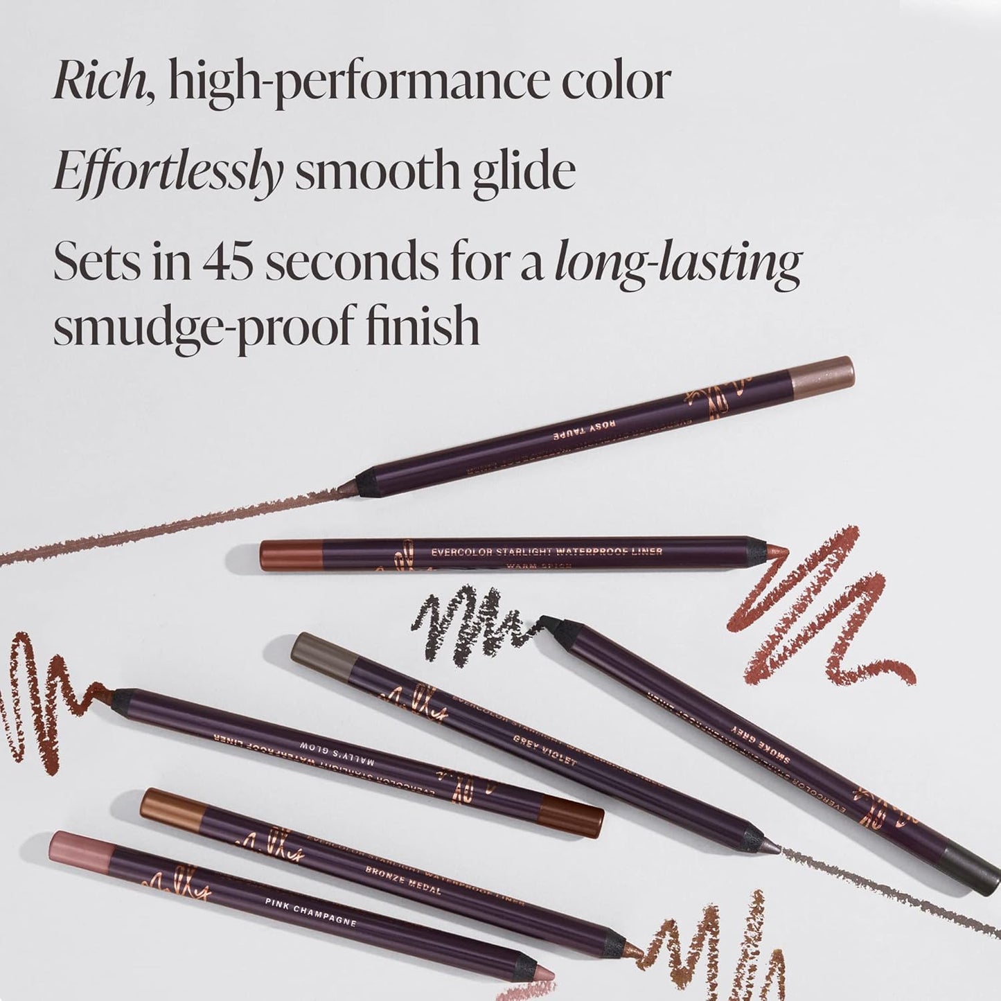 Evercolor Waterproof Gel Eyeliner - Onyx | Long-Lasting, Smudge-Proof Retractable Liner