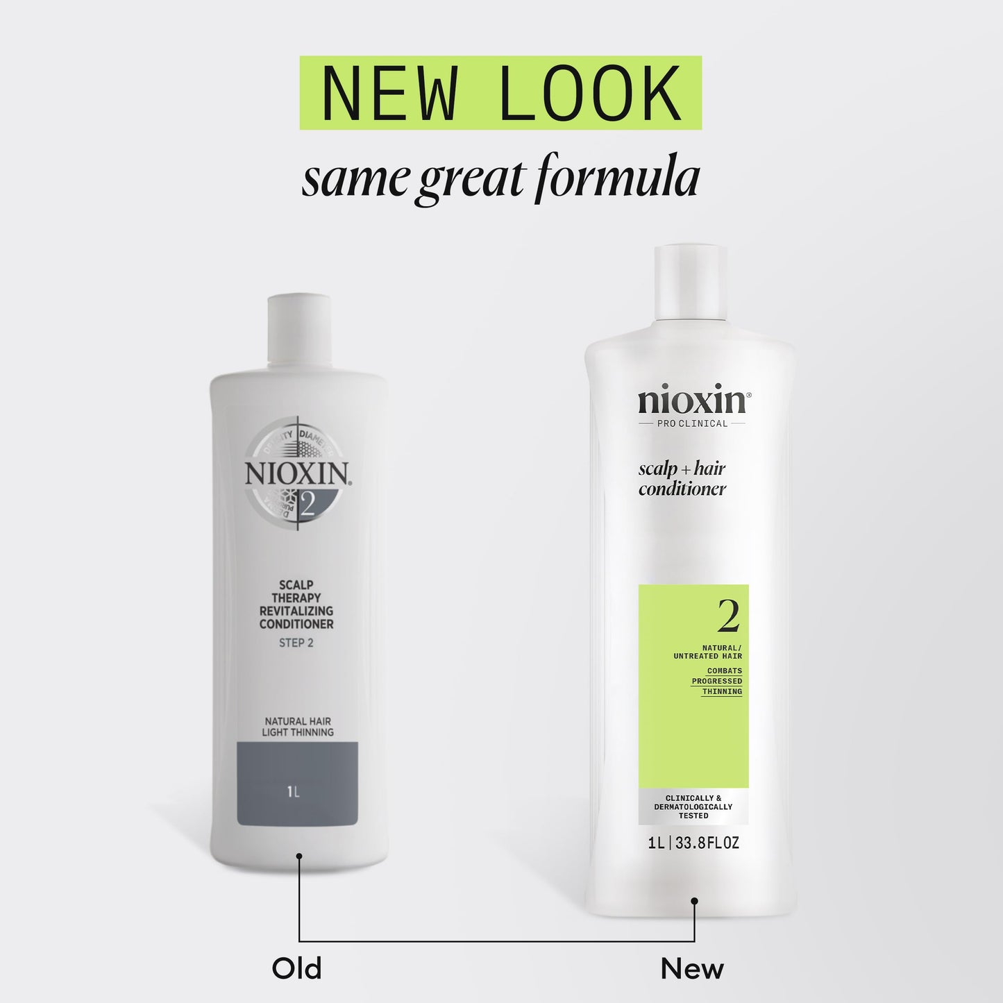 Nioxin Scalp + Hair Thickening System 2 Conditioner| For Natural or Untreated Hair with Progressed Thinning| With Niacinamide and Biotin | 33.8 Fl oz.