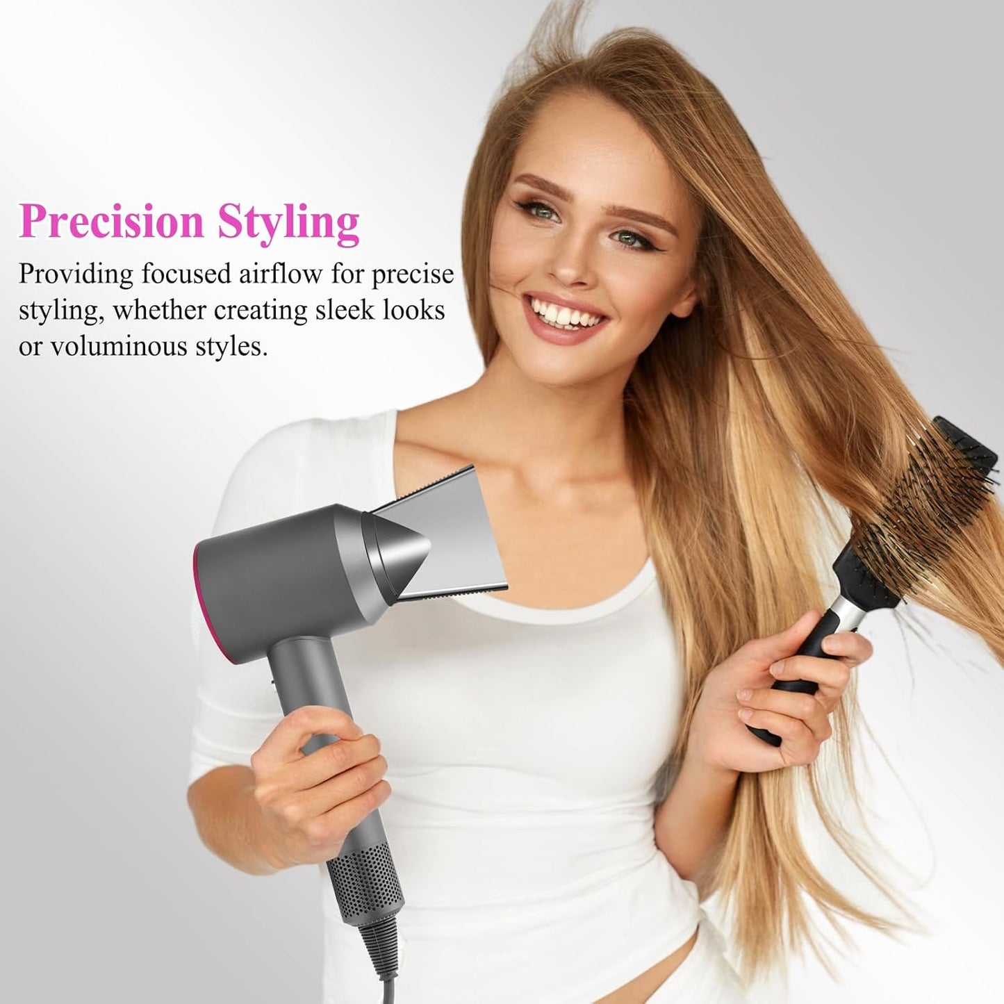 Salon Styling Concentrator Attachment Nozzle for Dyson Supersonic Hair Dryer