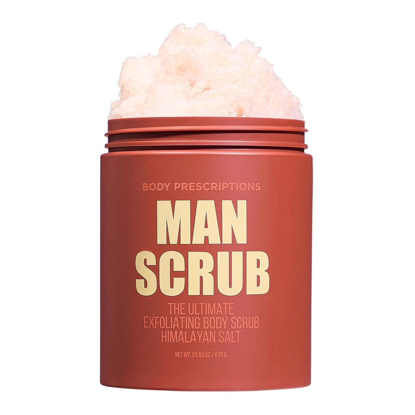 Men’s Charcoal Exfoliating Body Scrub – 21oz Cleansing Wash for All Skin Types