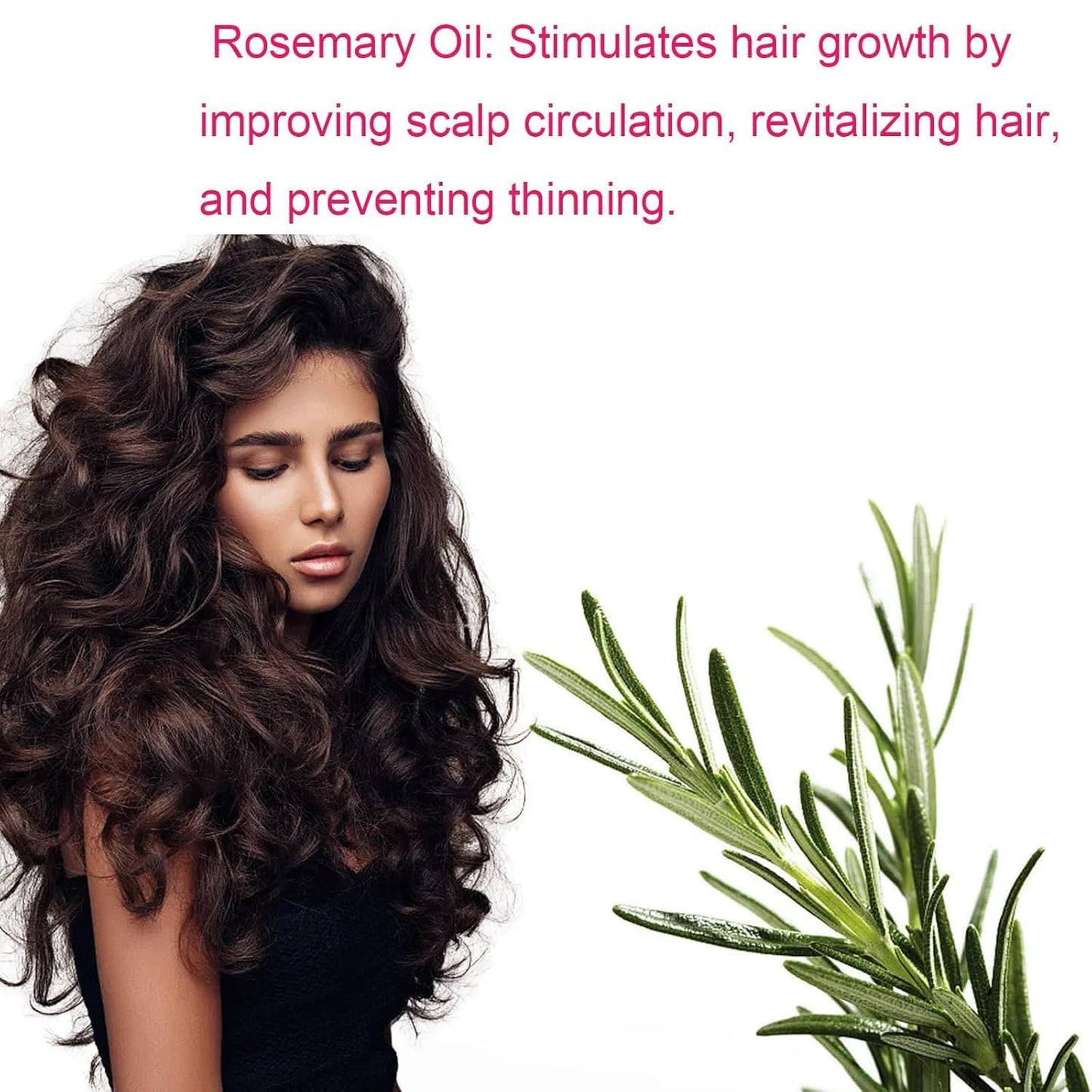 No Bald Hair Growth Oil Blend - Hair Mask for Hair Growth