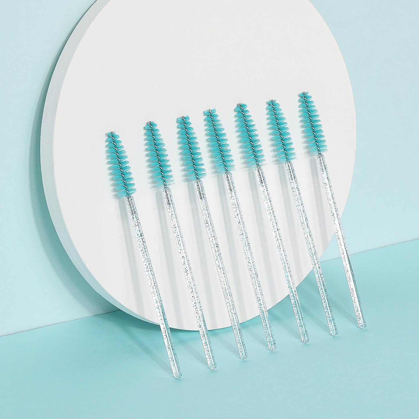 Disposable Mascara Wands - 1000 Colorful Eyelash Brushes & Spoolies for Extensions