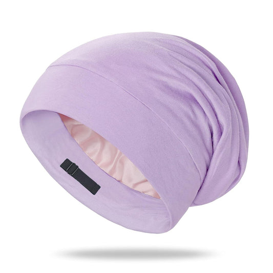 100% Silk Dreadlock Cap & Bonnet for Sleeping - Extra Large Hair Cover for Men & Women