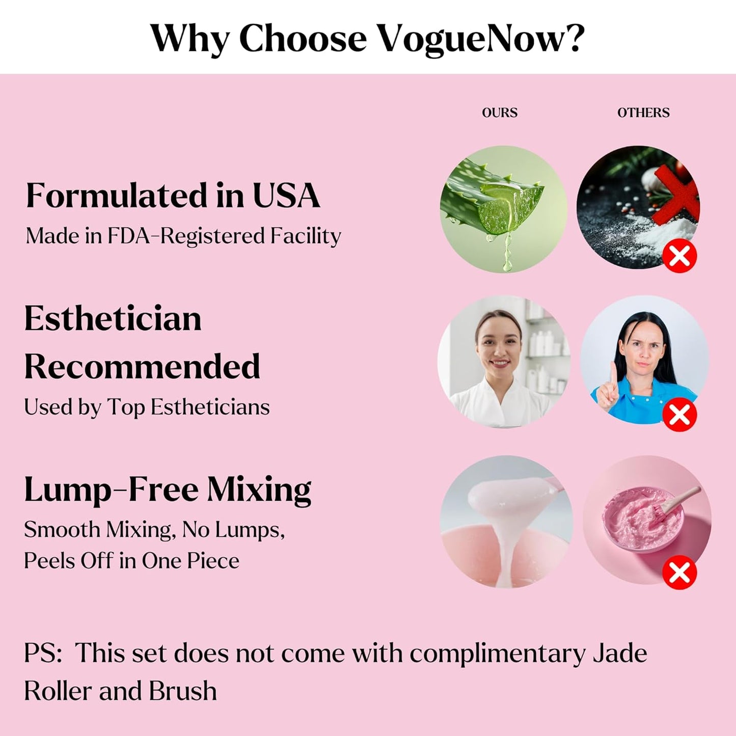 Bulgarian Rose Hydrating Jelly Face Mask - Brightening & Nourishing with Free Jade Roller | 23 Oz Professional Vajacial Mask