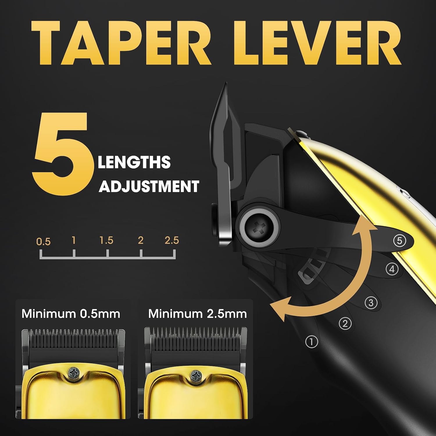 Powerful Foil Bald Shaver for Men - Cordless Electric Razor & Beard Trimmer with LED Display