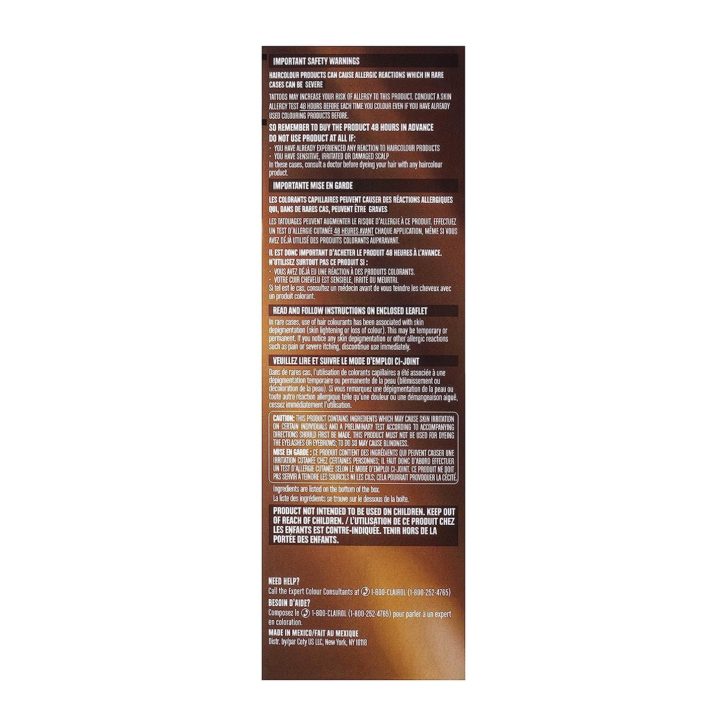 Clairol Nice'n Easy Perfect 10 Permanent Hair Dye, 4 Dark Brown Hair Color, Pack of 2