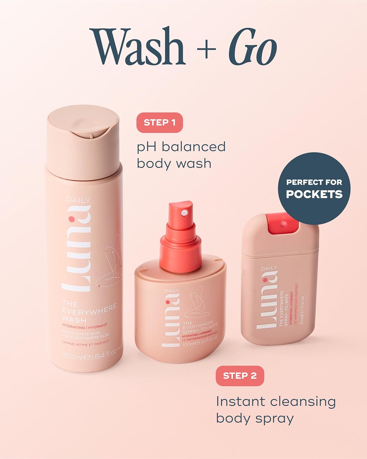 Fragrance-Free Feminine Wash - pH-Balanced Hydrating Cleanser for Sensitive Skin, 250ml