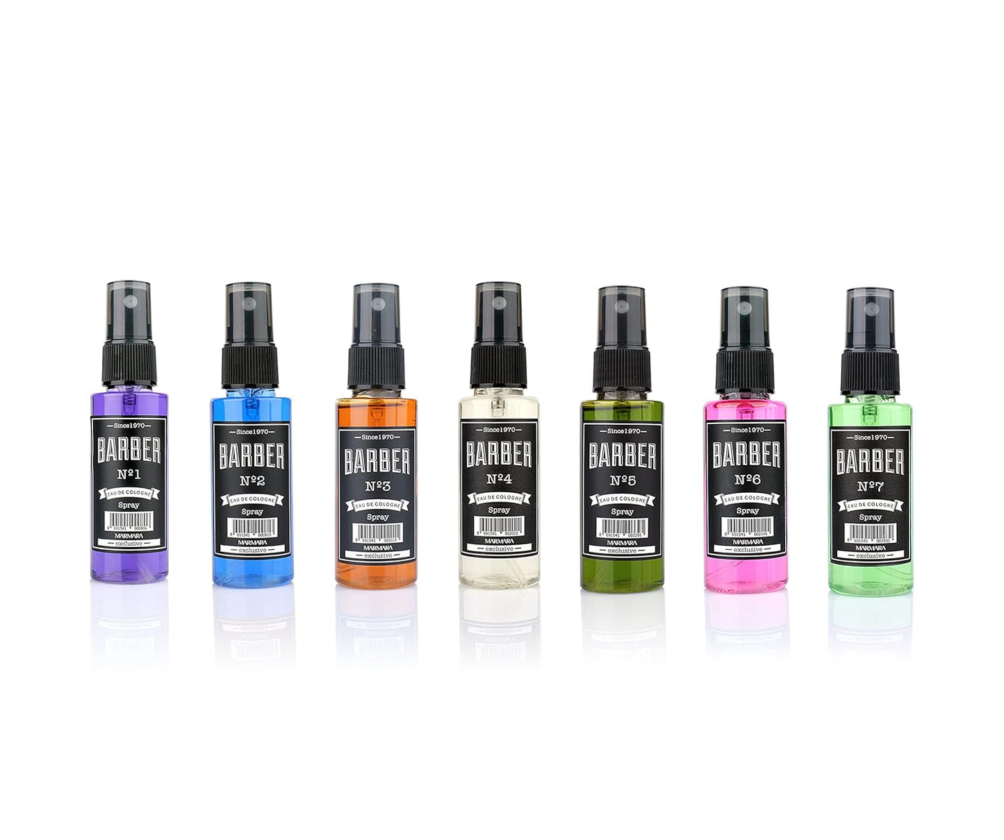 Travel Size Marmara Barber Cologne (50ml) - Ideal for Modern Barbers & Shaving Enthusiasts