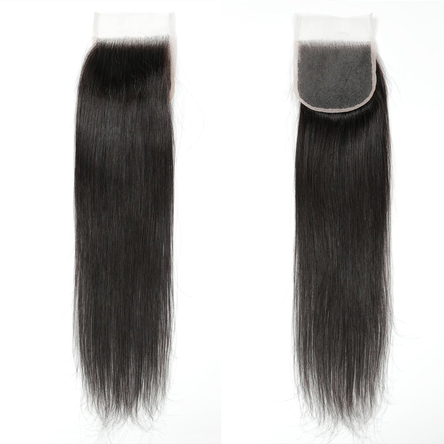 5x5 HD Lace Closure Body Wave Human Hair - Pre-Plucked Natural Hairline (10 Inch, Natural Color)