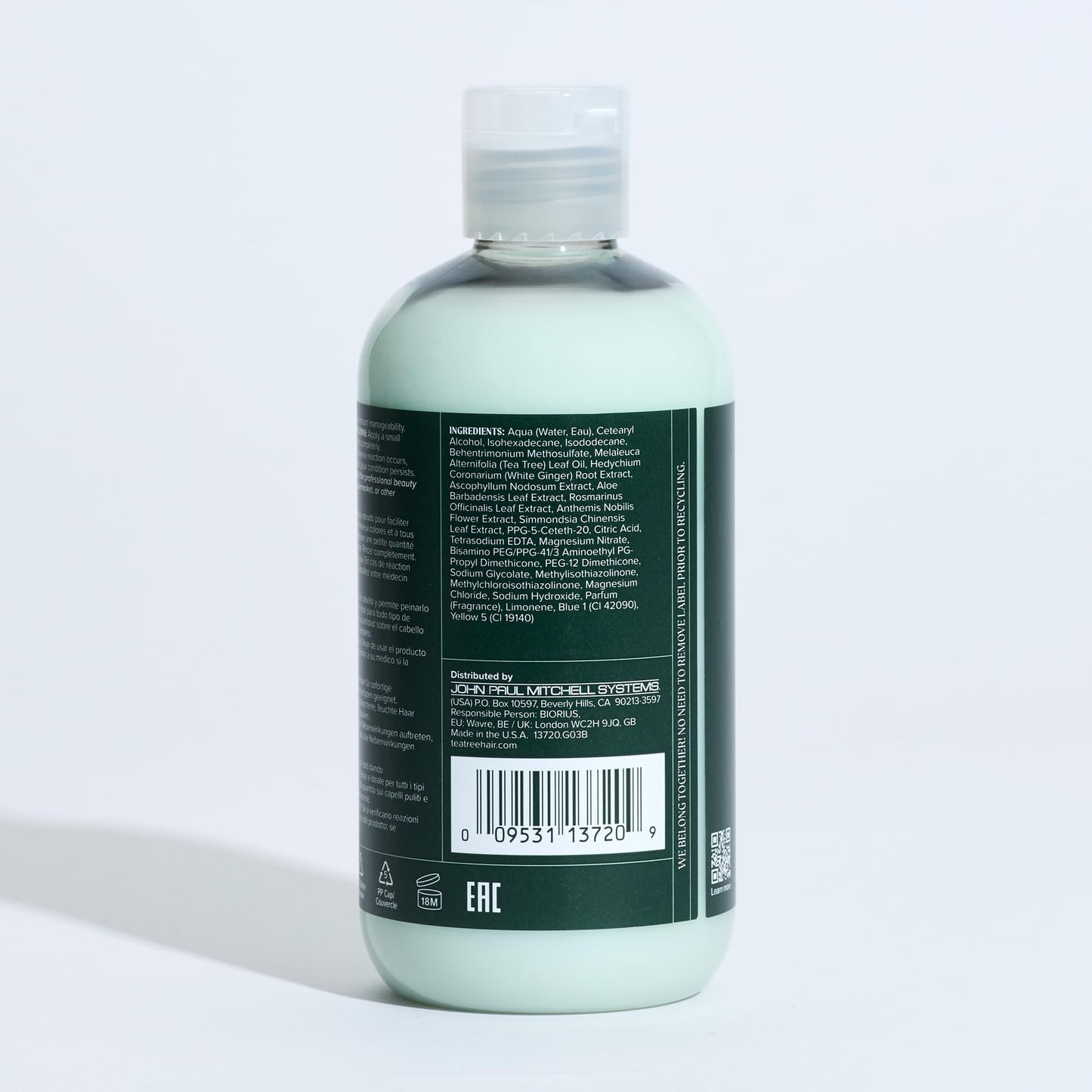 Tea Tree Special Conditioner, Detangles, Smooths + Softens, For All Hair Types, 33.8 fl. oz.