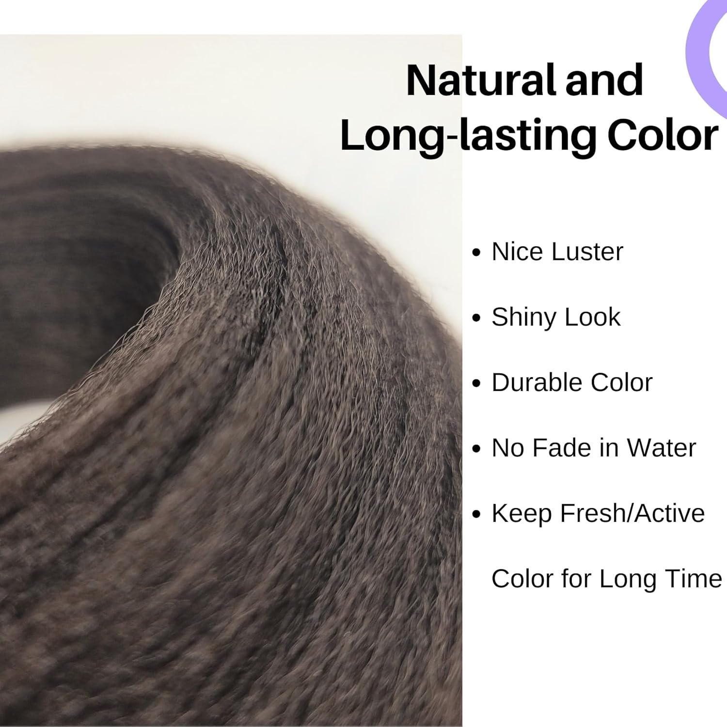 Ash Brown Pre-Stretched Knotless Braiding Hair Extensions - 6 Packs Synthetic Box Braids