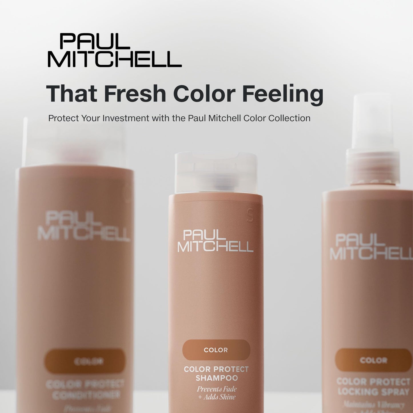 Paul Mitchell Color Protect Conditioner, Prevents Fade + Adds Shine, For Color-Treated Hair, 10.14 fl. oz.
