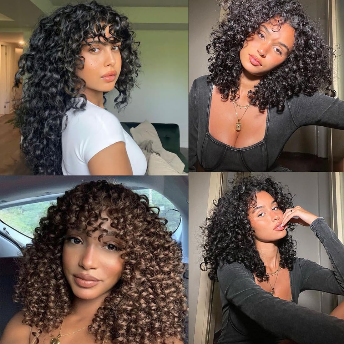 Pre looped Gogo Curl Crochet Hair 12 Inch 8 Packs Pre twisted Short Curly Crochet Hair for Black Women Ocean Wave Braiding Hair Water Wave Deep Braiding Hair (12 inch 1B)