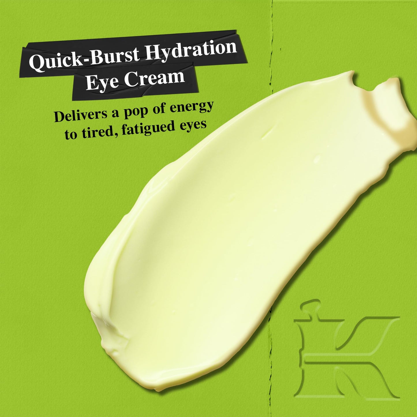 Kiehl's Avocado Eye Treatment, Nourishing and Hydrating Eye Cream, Avocado Oil and Caffeine to Energize and Invigorate Skin, Tired Eyes, 99% Naturally Derived Formula - 0.5 fl oz