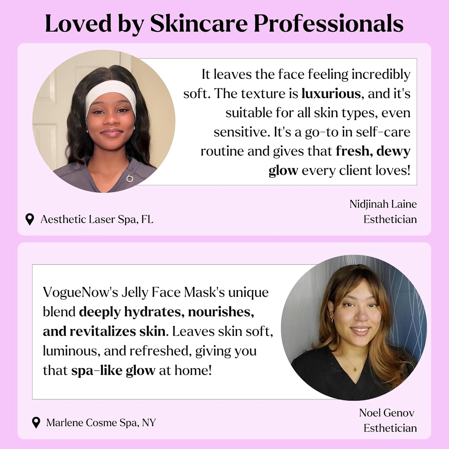 Bulgarian Rose Hydrating Jelly Face Mask - Brightening & Nourishing with Free Jade Roller | 23 Oz Professional Vajacial Mask