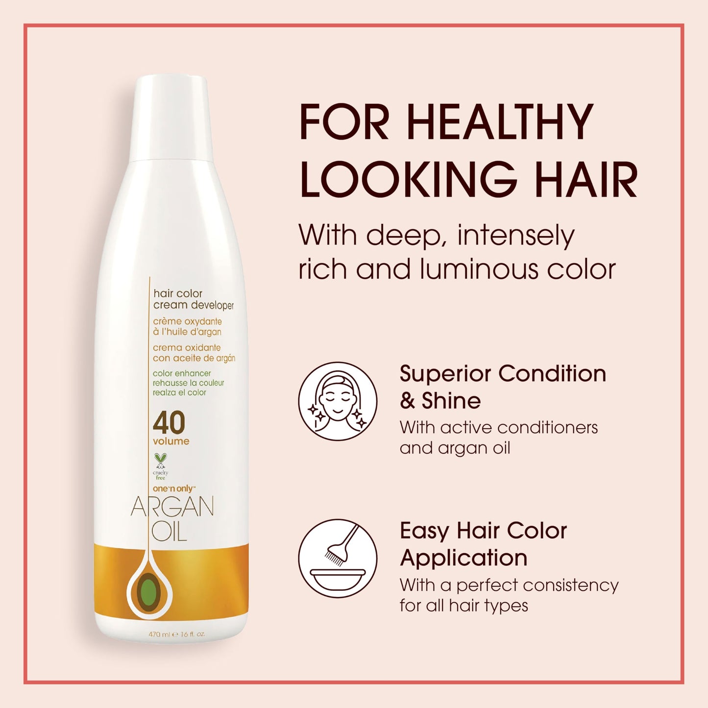 Argan Oil by One 'n Only Argan Oil 40 Volume Developer