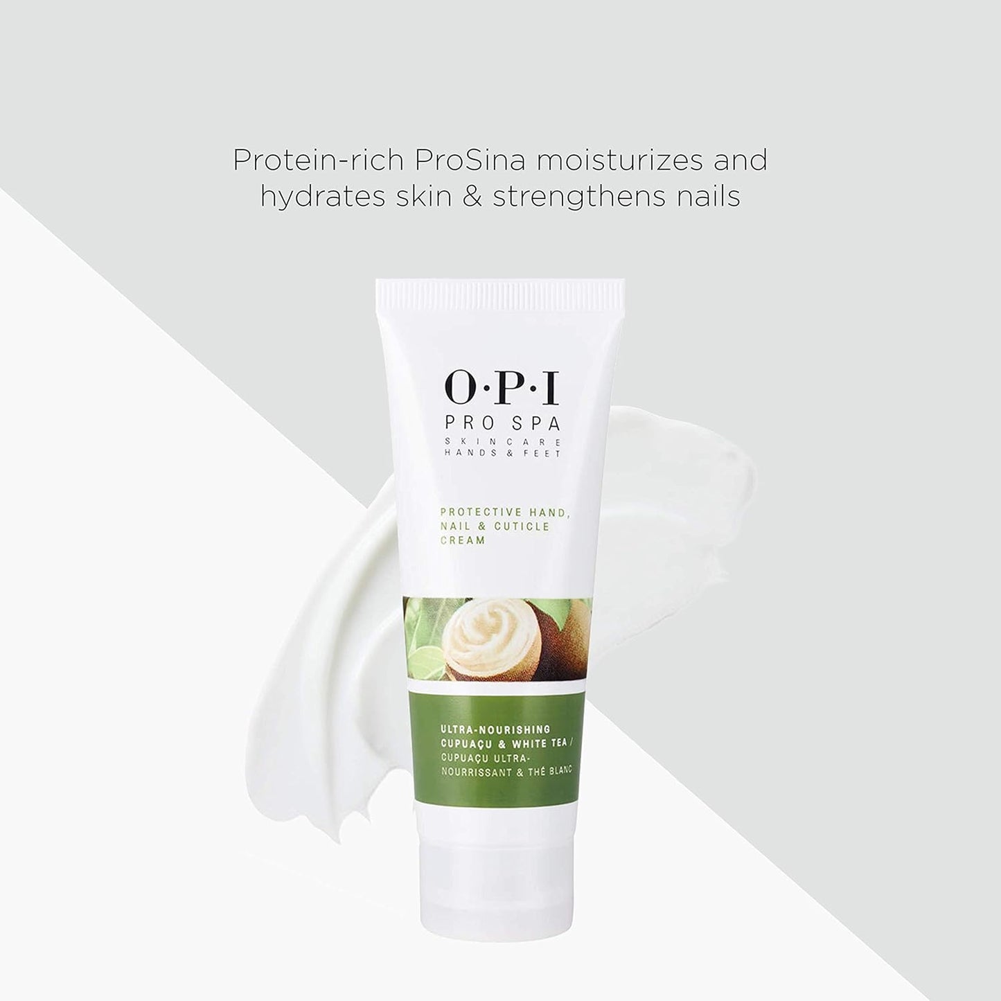 OPI ProSpa Hand & Nail Cream - Non-Greasy Protective Lotion for Soft Skin | 4.0 fl oz