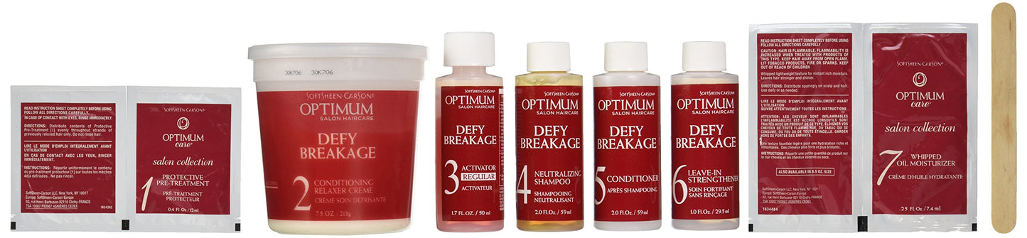 SoftSheen-Carson Defy Breakage No-Lye Relaxer for Normal Hair Textures with Coconut Oil