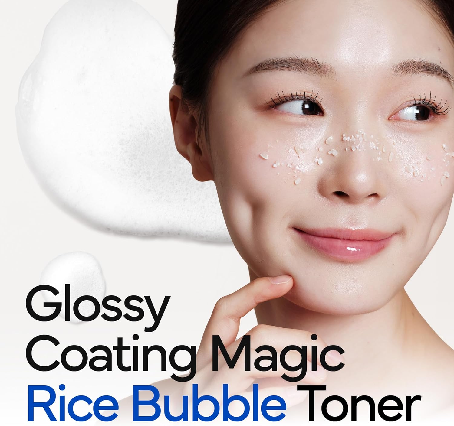 Rice Milky Foam Bubble Toner for Sensitive Skin | Hydrating & Calming with Niacinamide & Rice Extract (150ml)