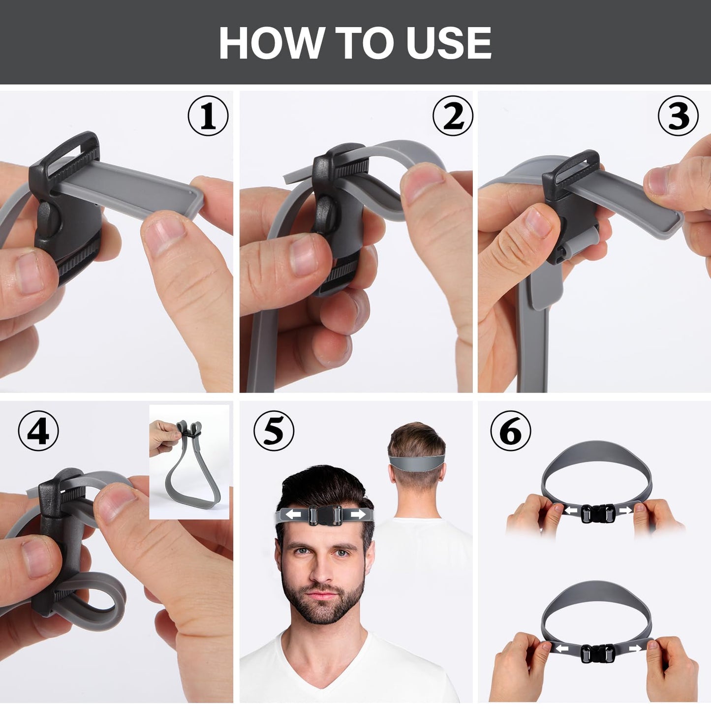Professional Hair Cutting Kit for Home Haircuts, Adjustable Size Hair Trimming Guide and Neckline Shaving Template Hair Fade Tool for DIY Self Haircuting Set Skin Fade Guidelines for Hair Clippers