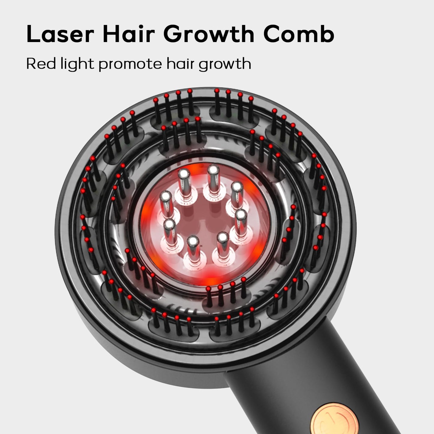 Laser Hair Growth Comb, Red Light Hair Growth Treatment, Treat Alopecia, (FDA Cleared)