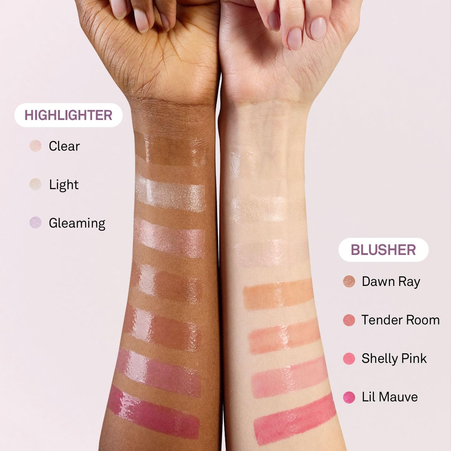 True Dimension Radiance Balm - Korean Highlighter & Cream Blush for Glowy Skin (10g, LIGHT)