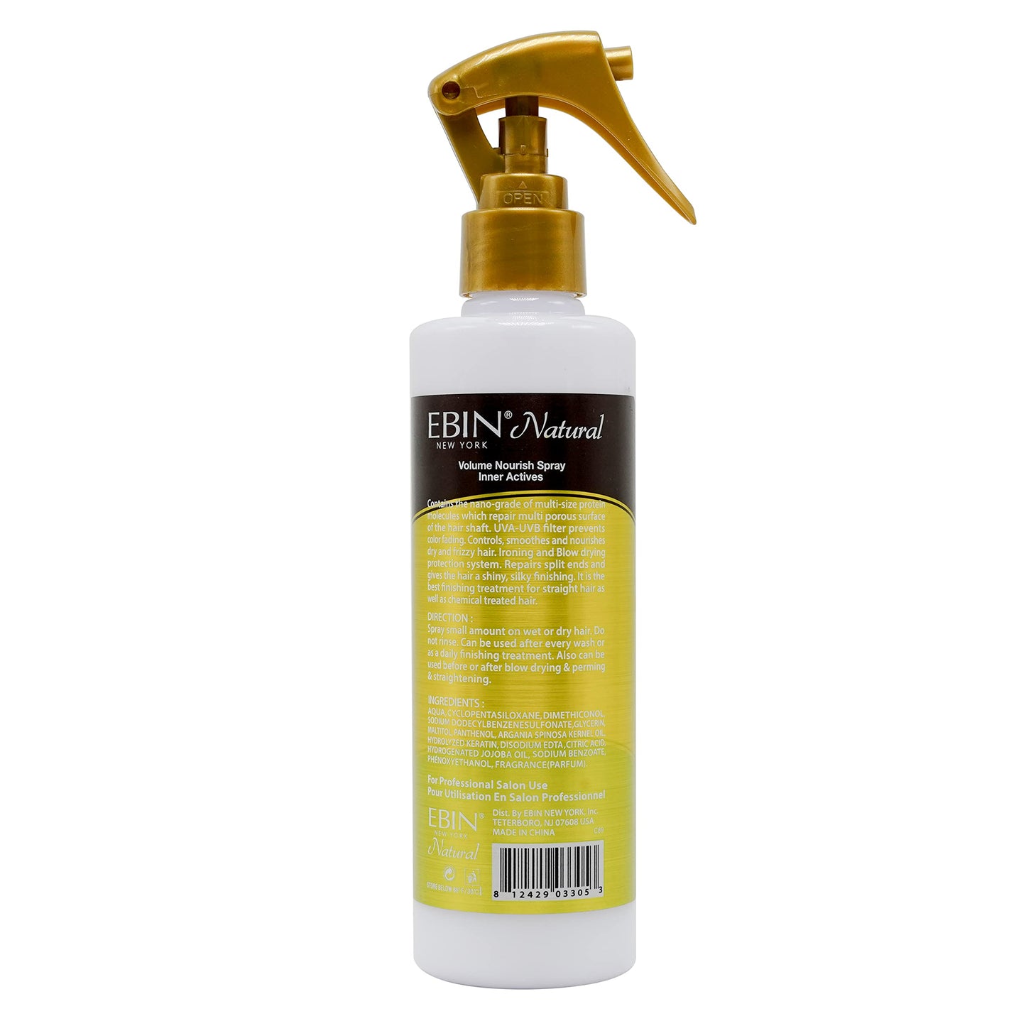 5 Second Detangler - infused with Moroccan Argan Oil | Instant moisture | Lightweight conditioning | Softening and smoothing | Natural curls, coils and waves | Natural Hair 8.5 oz / 250ml