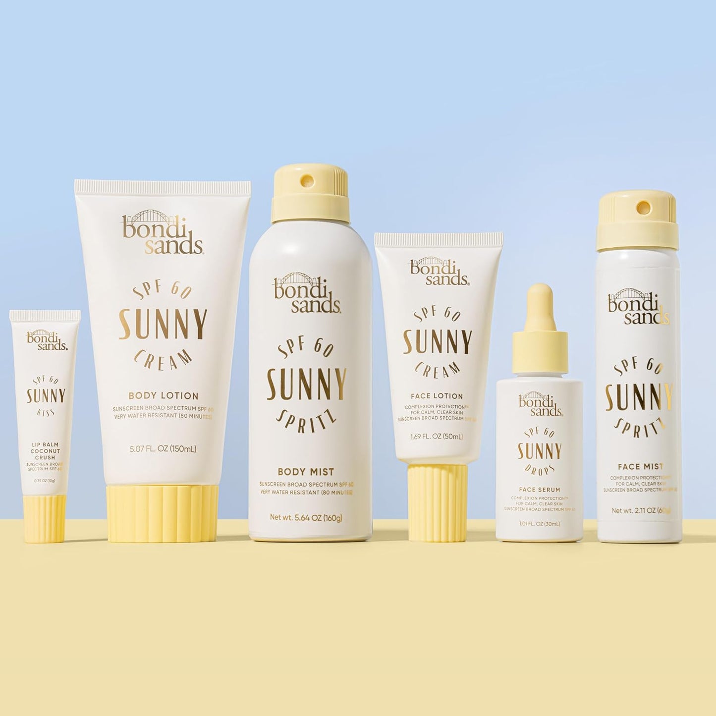 Bondi Sands SPF 60 Face Lotion - Hydrating Broad Spectrum Sunscreen, Oil-Free, 1.69 Fl Oz