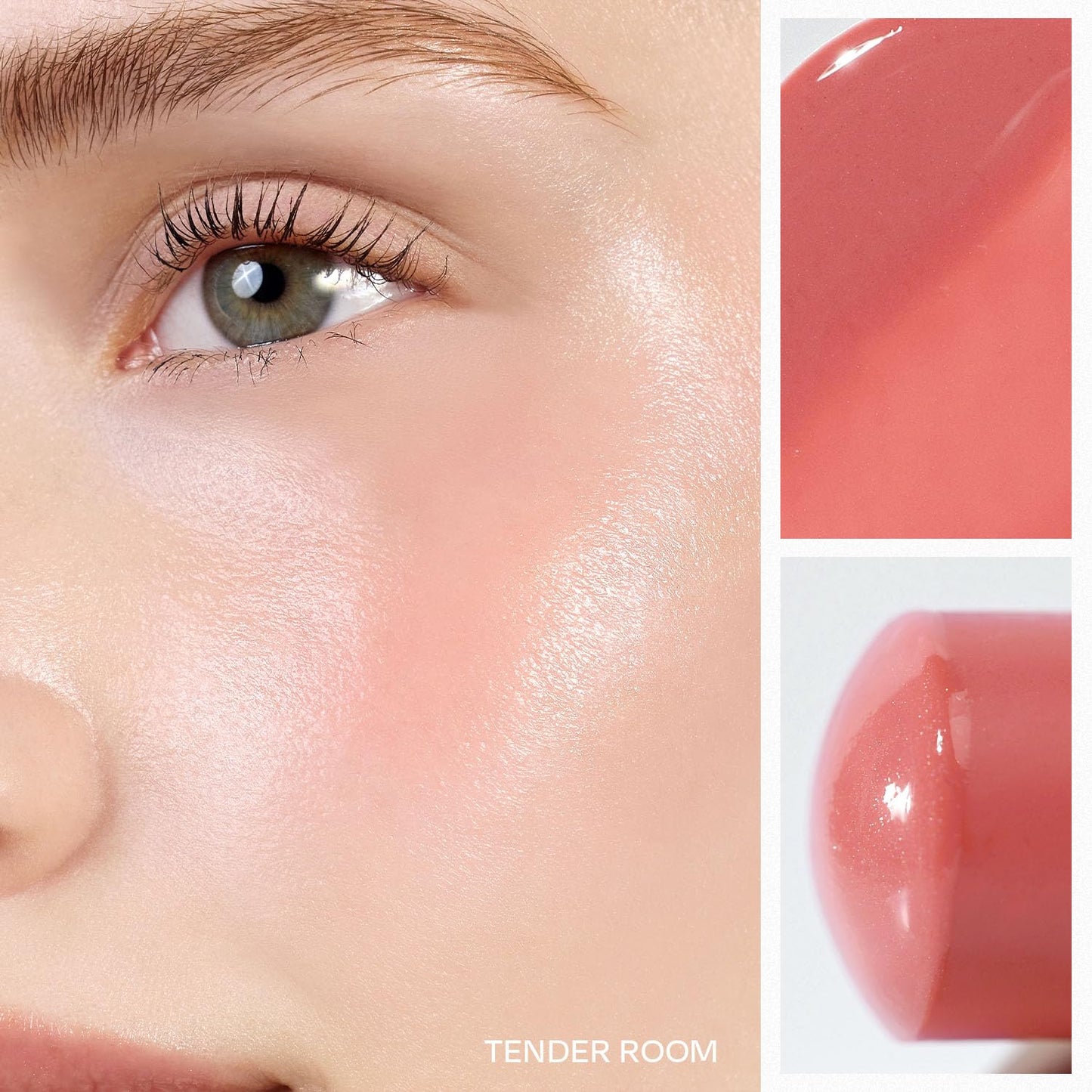 True Dimension Radiance Balm - Korean Highlighter & Cream Blush for Glowy Skin (10g, LIGHT)