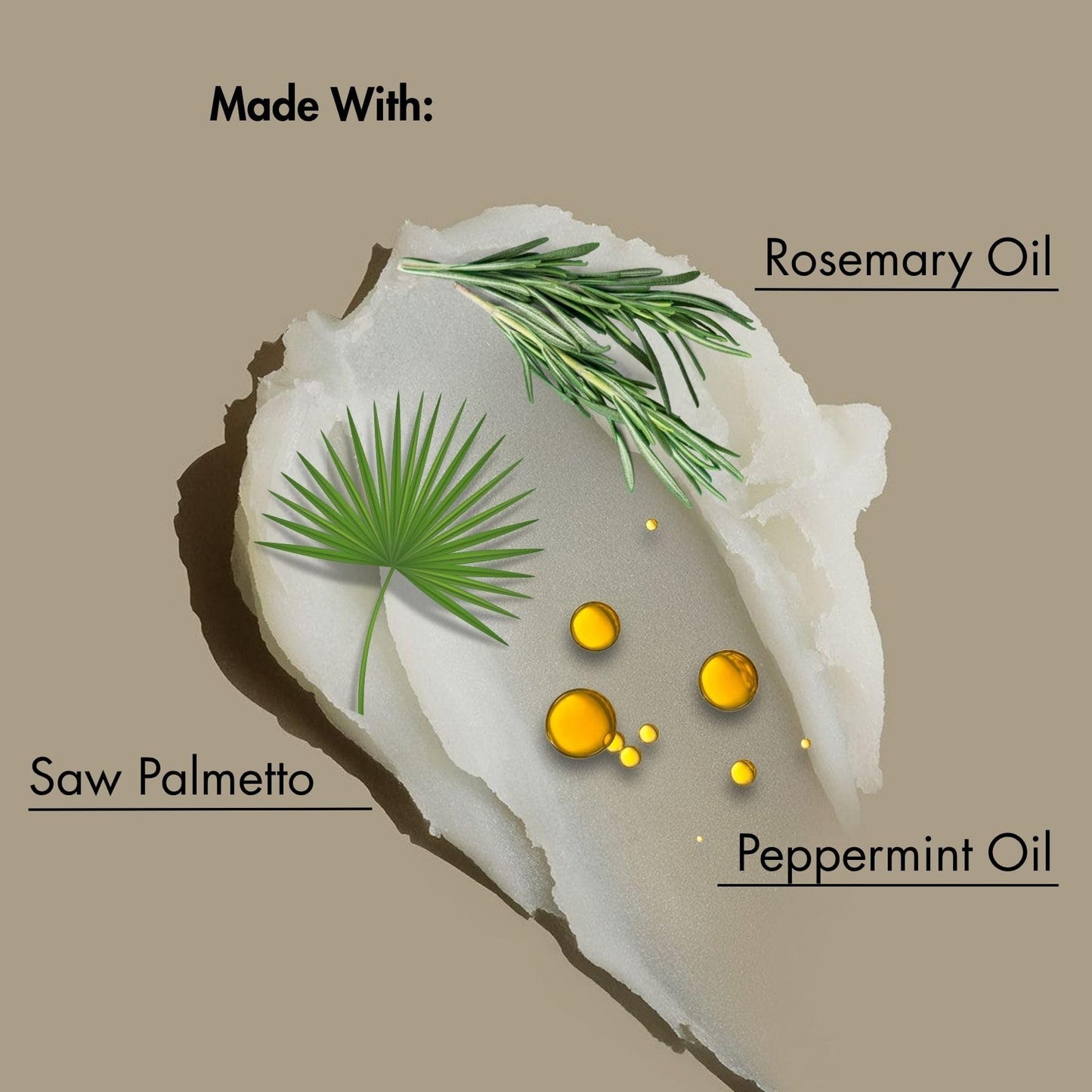 As I Am Rosemary Water 16 oz - Scalp Treatment for Hair Density - with Biotin & Saw Palmetto