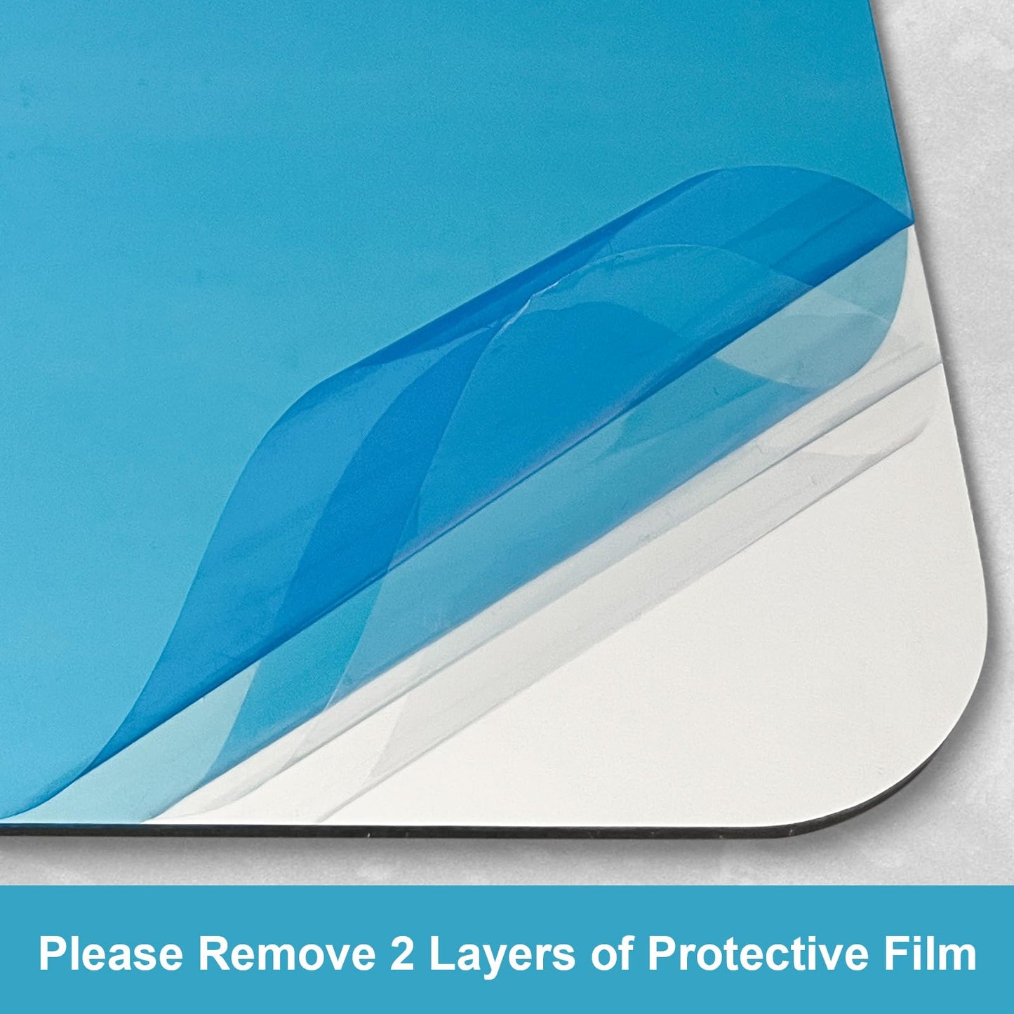 JIANGLAN Shower Mirror Fogless for Shaving, Bathroom No Fog Shaving Mirror, Anti Fog Makeup Small Mirror Travel Camping, Shatterproof Men's Woman Locker