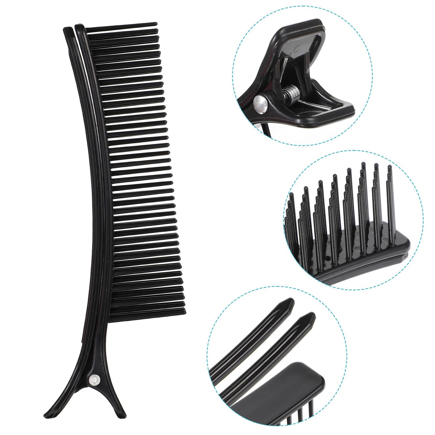 5 Pcs Grip Clips for Hair Sectioning Multifunctional Perm and Dyeing Hair Salon Grip Clip Suitable for Distribution, Styling, Cutting, Dyeing, Salon and Home Diy Hairdressing Essentials
