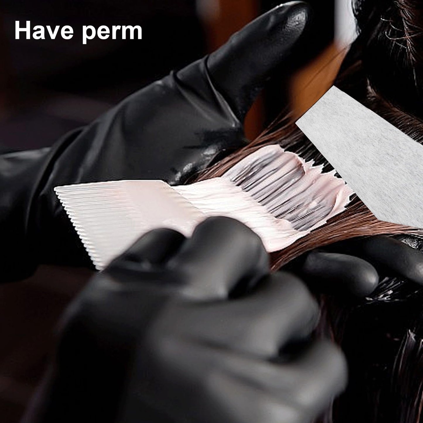 260PCS Perm Papers for Hair, Thickened Wrap Paper for Curls, High-Temperature Resistant Perm End Paper, Curling Tool Hair Styling Accessories for Professional Hair Salon Home