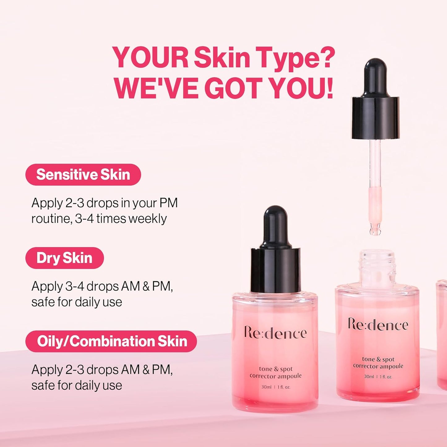 5% Niacinamide & Vitamin C Serum for Glowing Skin - Hydrating & Gentle for Sensitive Skin, 1 fl oz