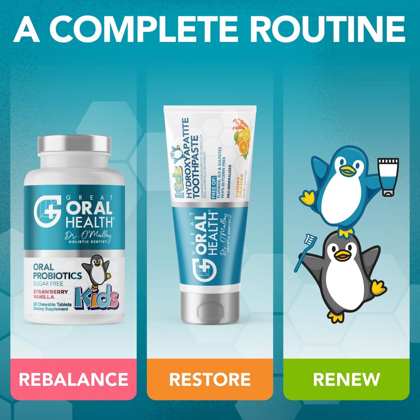 Oral Probiotics for Mouth Bad Breath Treatment for Kids Dental Care & Cavity Prevention with BLIS K12 M18 β Dr Formulated Dental Probiotics for Teeth and Gums, 30 Chewable Tablets Strawberry Vanilla