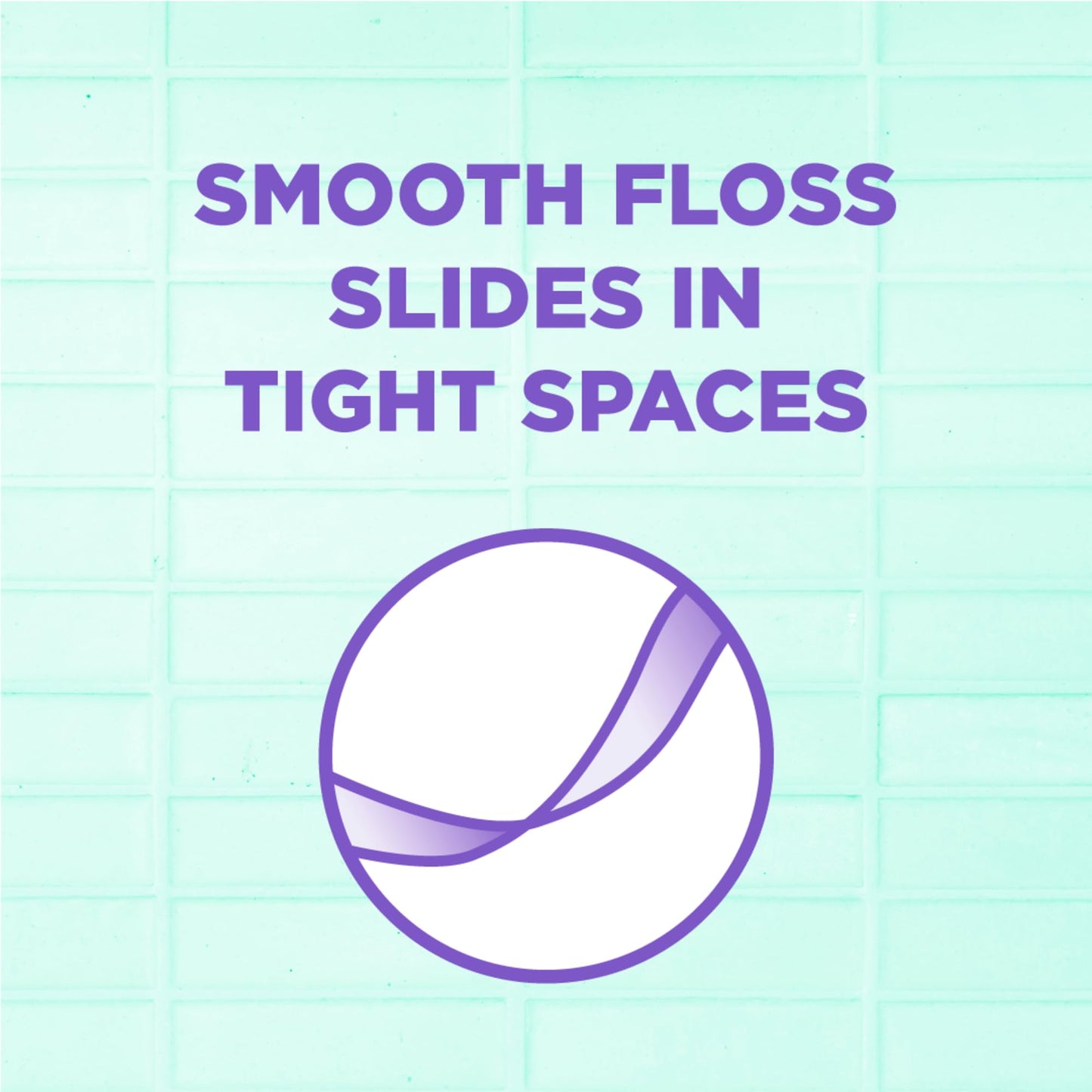GUM Comfort Slide Floss Picks - Perfect for Tight Teeth - Extra Strong Shred-Resistant Dental Floss, Easy Grip Handle - Dental Flossers for Adults - Fresh Mint Flavor, 90 Count