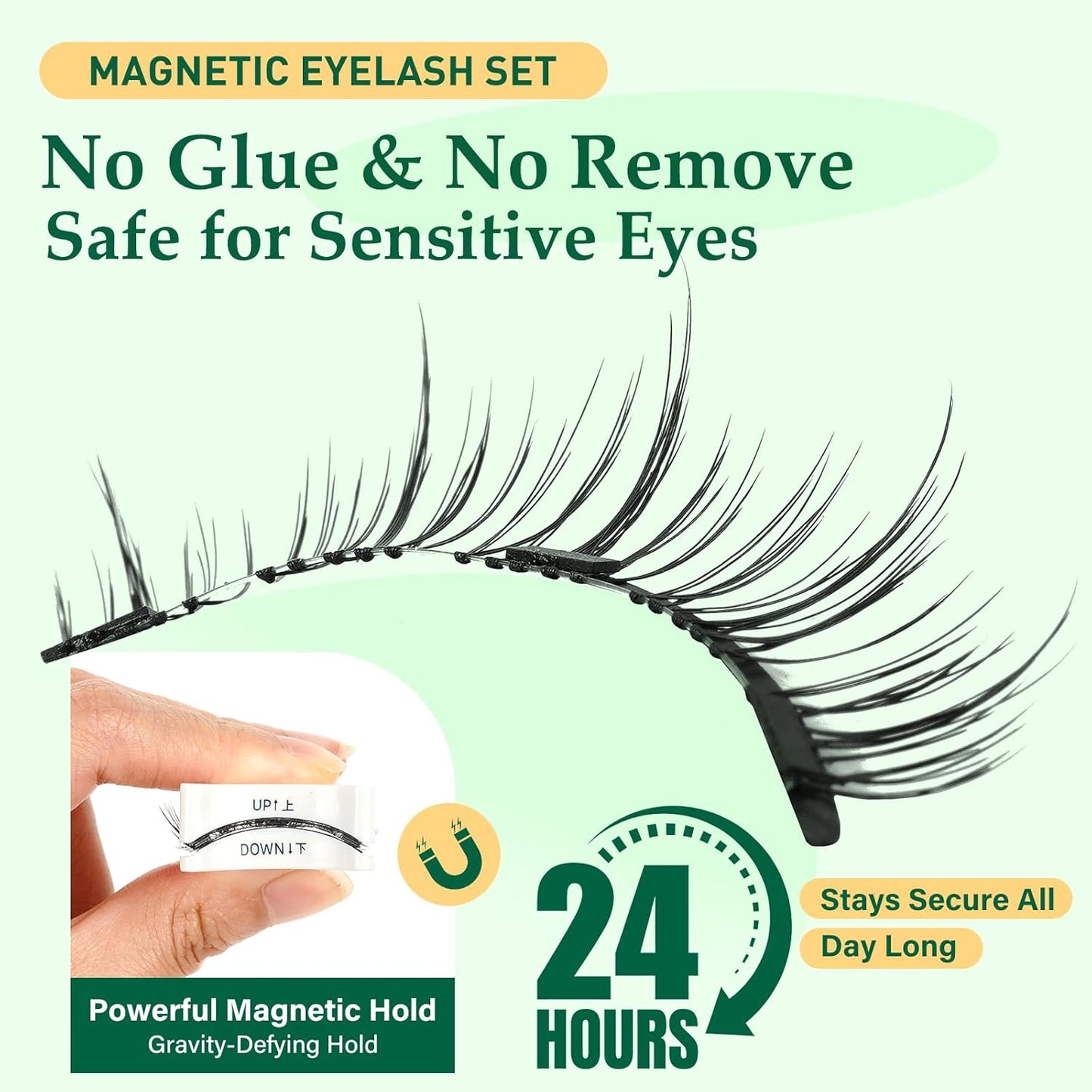 DIY Lash Extension Kit - 280 Soft Cluster Lashes, 100D Curl, Easy Application with Bond & Seal