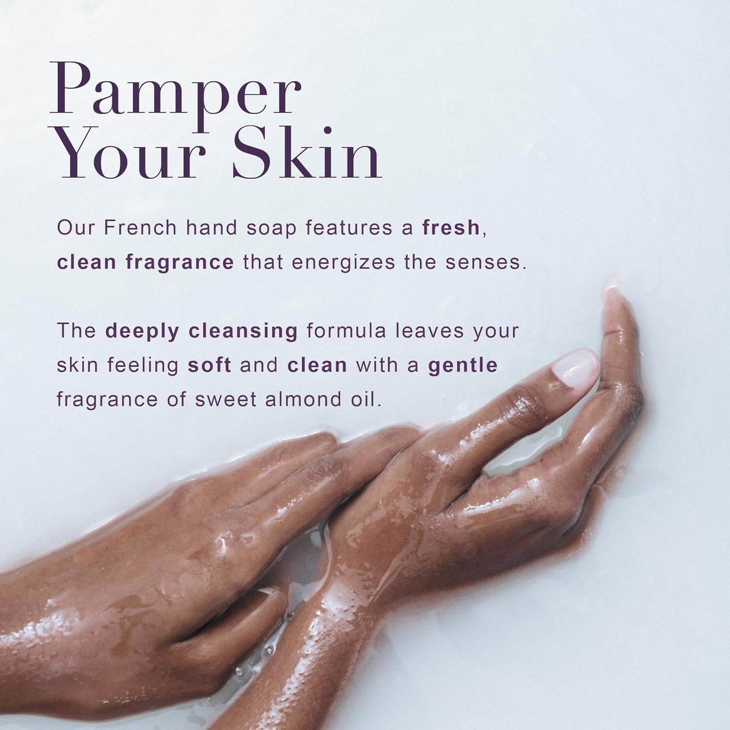 Eco-Friendly Rosemary Mint Hand Soap Refill Pouch - Natural, Biodegradable, Vegan (33.8 oz)