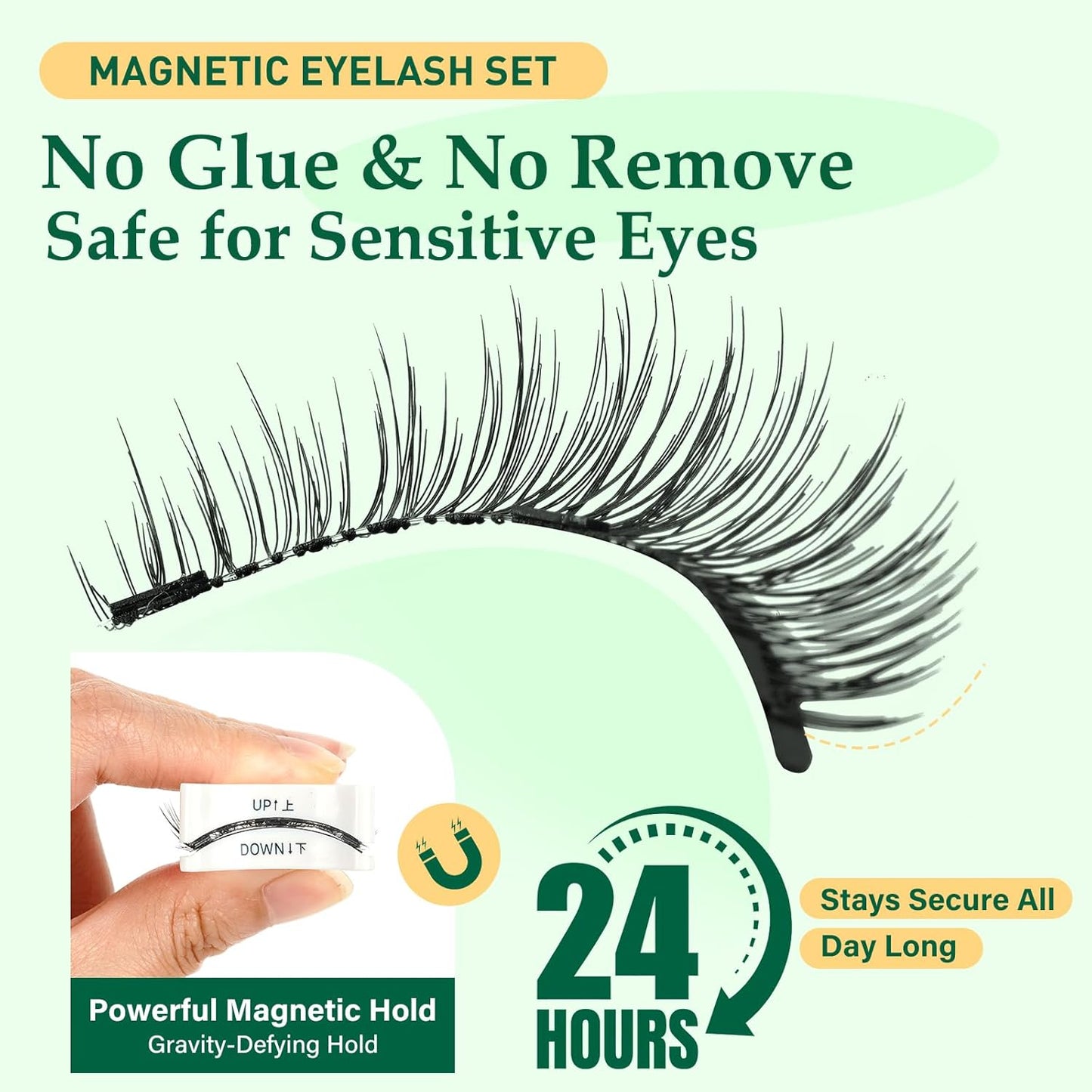 DIY Lash Extension Kit - 280 Soft Cluster Lashes, 100D Curl, Easy Application with Bond & Seal