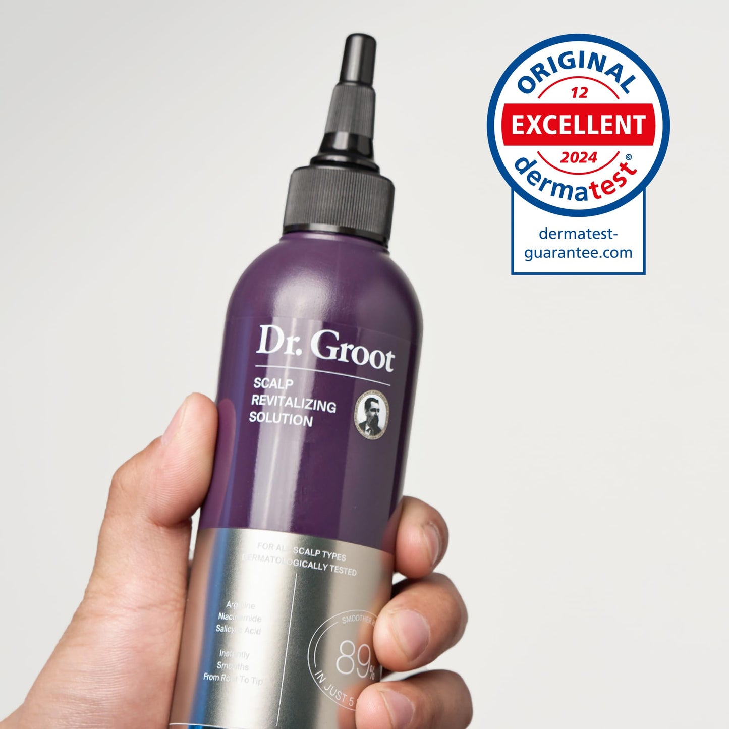 Dr. Groot Miracle in Shower Treatment for Hair Loss, Korean Hair Care, 5 Seconds to Smooth Hair, Rosemary Oil for Healthier-Looking Hair, Hair Rinse, Moisturizing Treatment,Scalp Revitalizing Solution