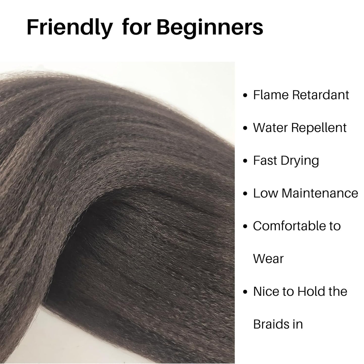 Ash Brown Pre-Stretched Knotless Braiding Hair Extensions - 6 Packs Synthetic Box Braids