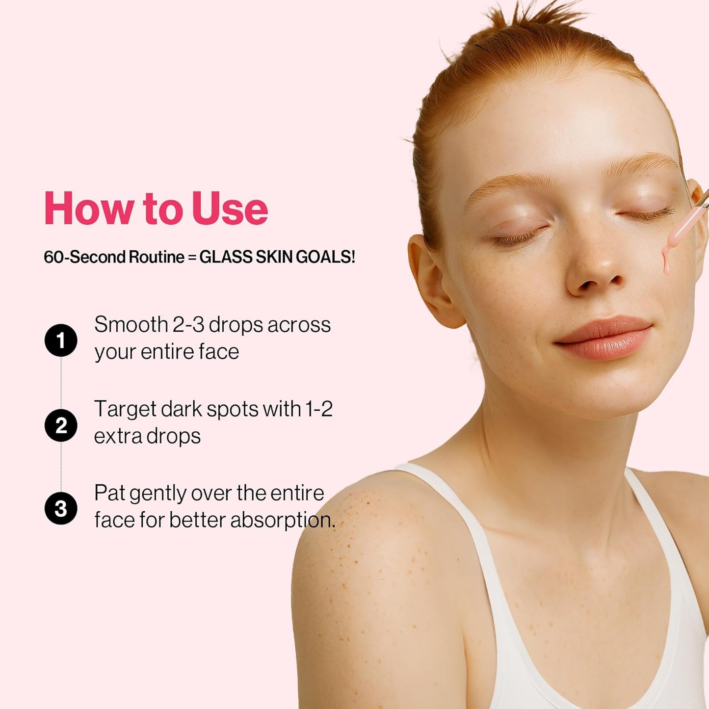 5% Niacinamide & Vitamin C Serum for Glowing Skin - Hydrating & Gentle for Sensitive Skin, 1 fl oz