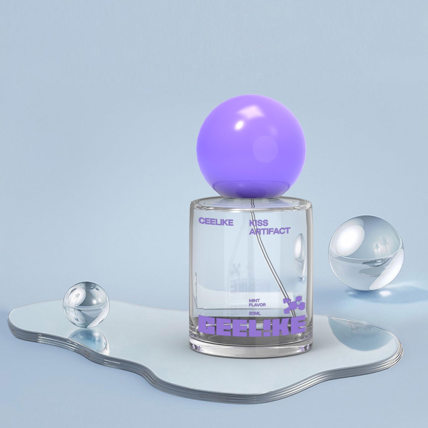 CEELIKE Probiotic Oral Spray for Long-Lasting Freshness, Alcohol-Free Oral Spray with Probiotics for Breath Care, Convenient Travel-Sized Breath Spray(0.68oz) (20ml) (2PC)