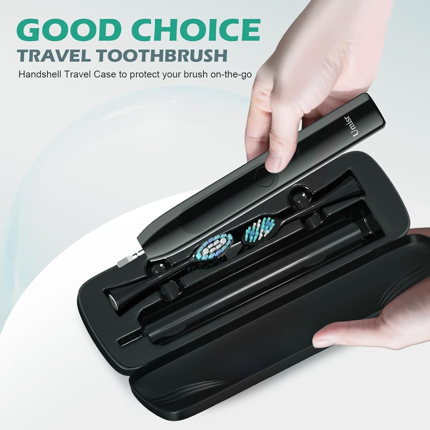 Rechargeable Sonic Electric Toothbrush for Adults - 90-Day Battery, Smart Screen, 5 Modes
