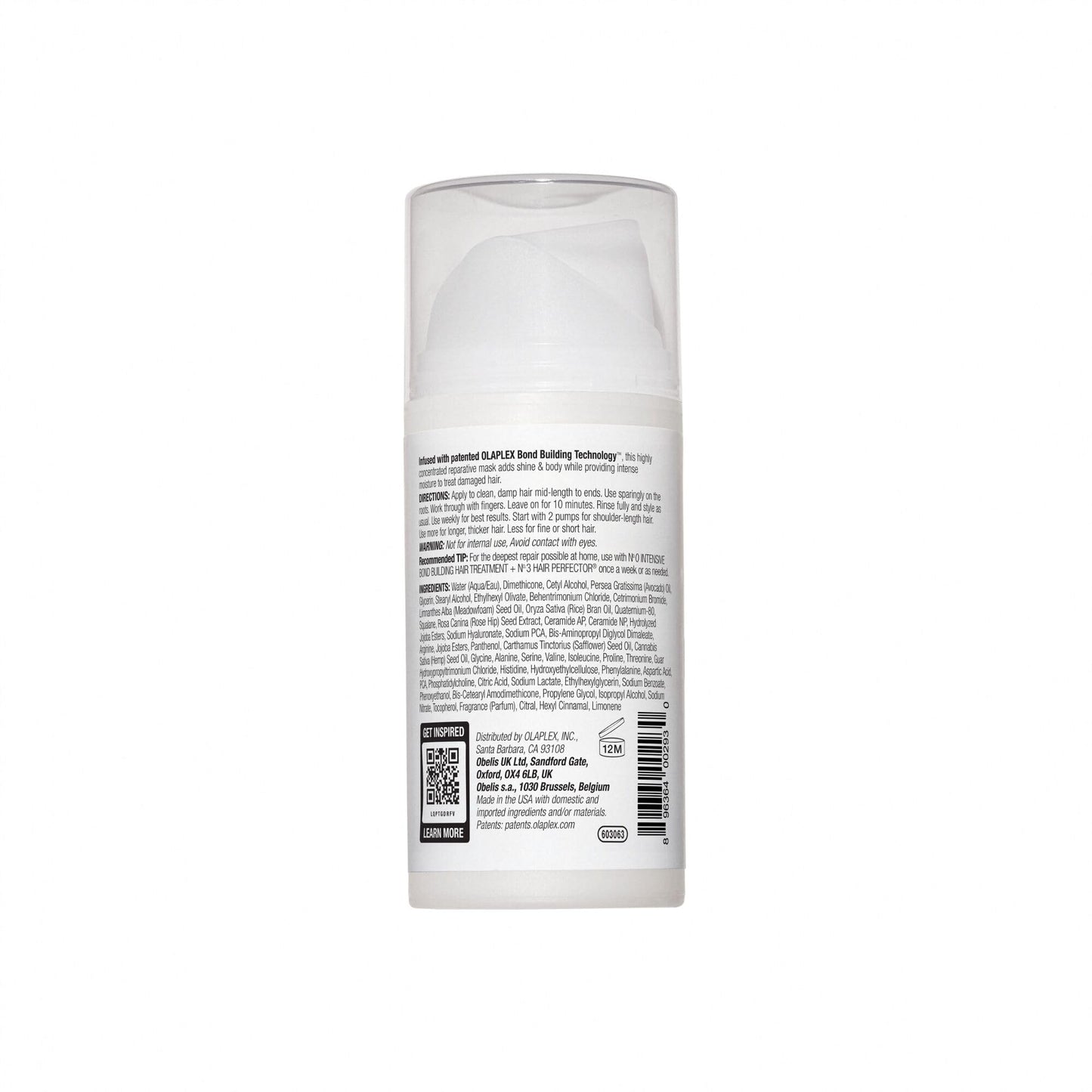 Olaplex No. 8 Bond Intense Moisture Hair Mask, Adds Smoothness & Nourishes for Visibily Healthy Hair, For All Hair Types & Treats Damaged Hair, 3.3 fl oz