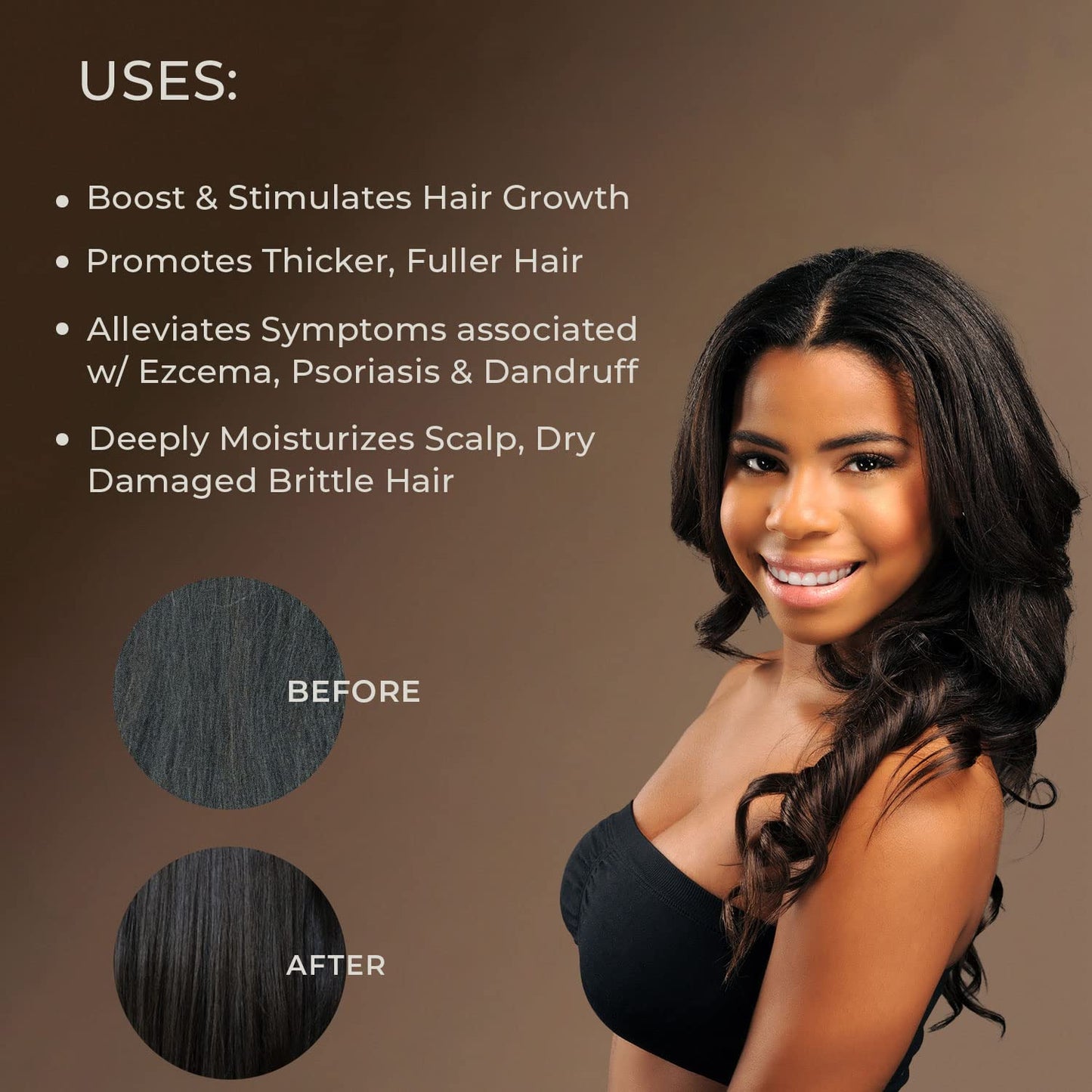 Sunny Isle Jamaican Black Castor Oil 4oz | 100% Natural for Hair, Scalp and Skin Care
