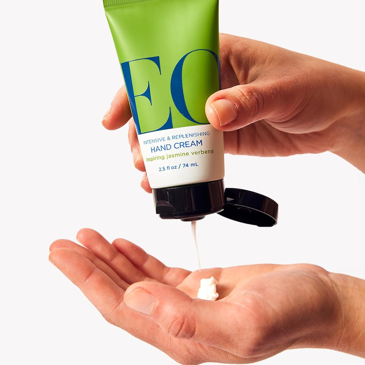 Organic EO Hand Cream - 2 Pack, 2.5 oz | Orange Blossom & Vanilla Moisturizer for Dry Skin