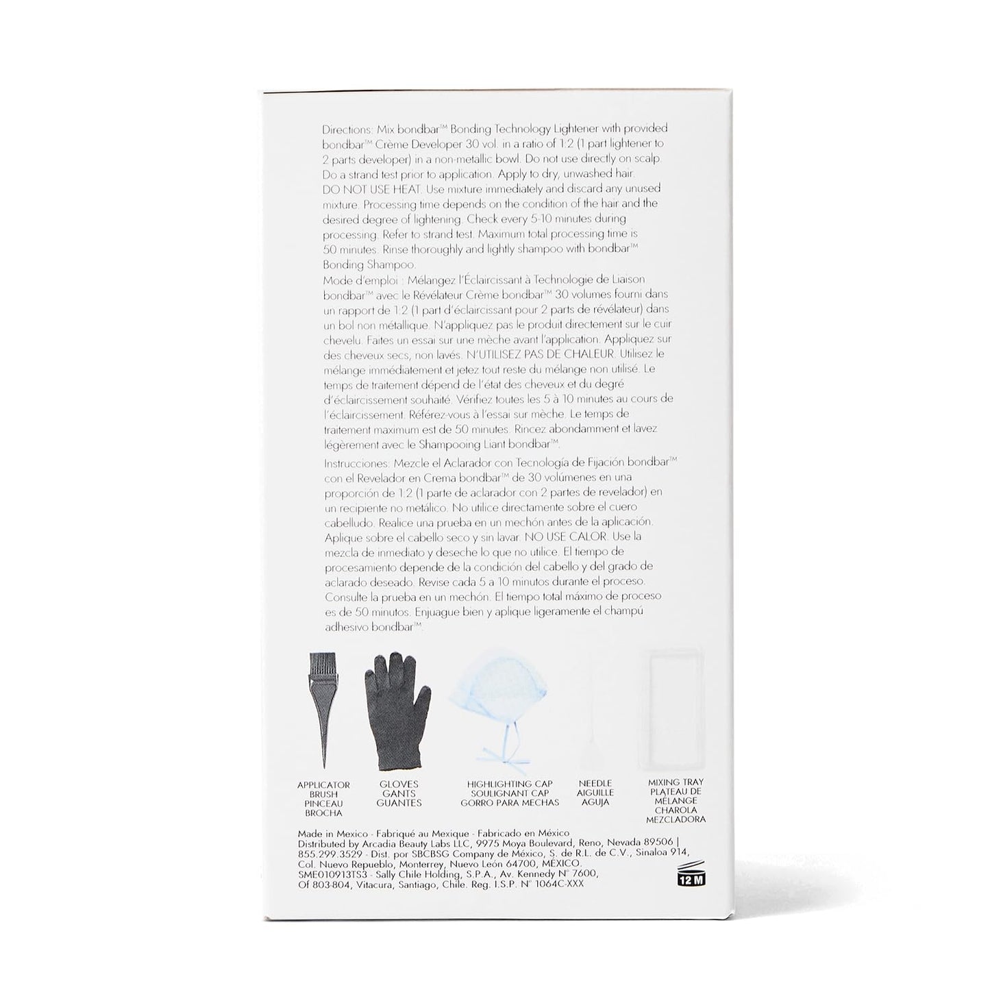 Bondbar Bonding Technology Lightener Highlighting Kit